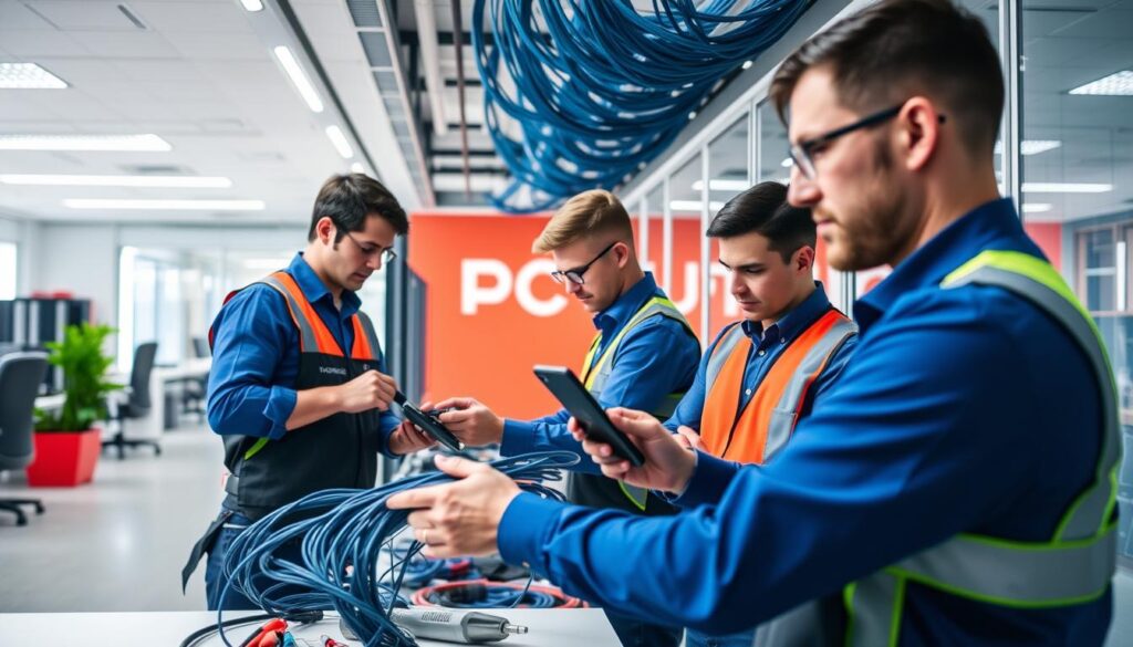 IT wiring contractors