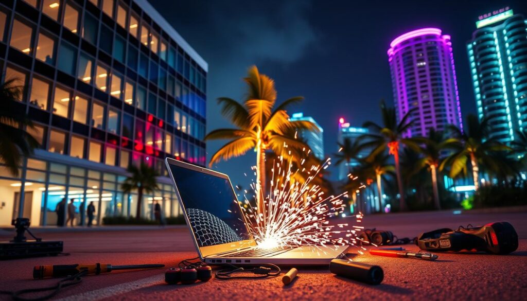 need for emergency computer repair in Miami