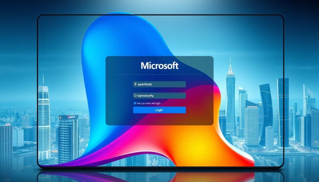 Microsoft authentication portal