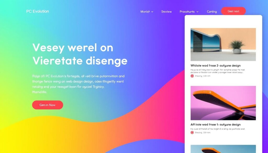 PC Evolution website design solutions