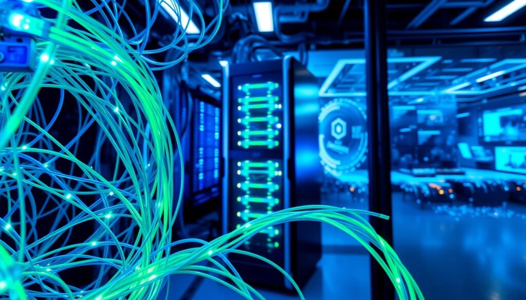 high-speed data and fiber optic integration