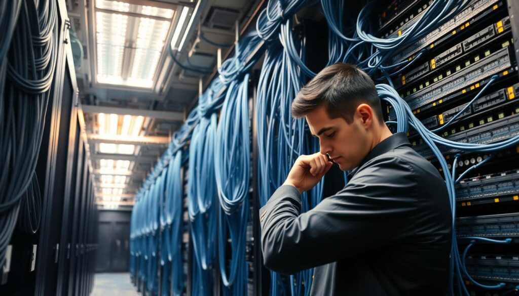 professional cabling installation