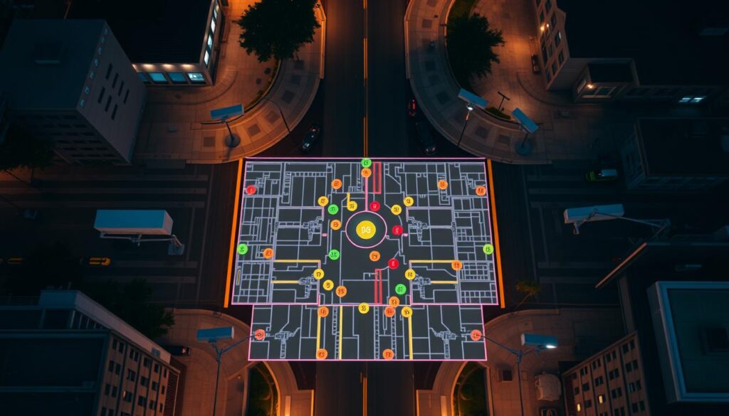 camera placement mapping