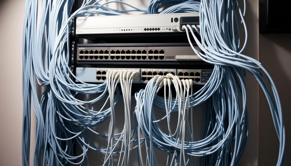 structured wiring and network setup
