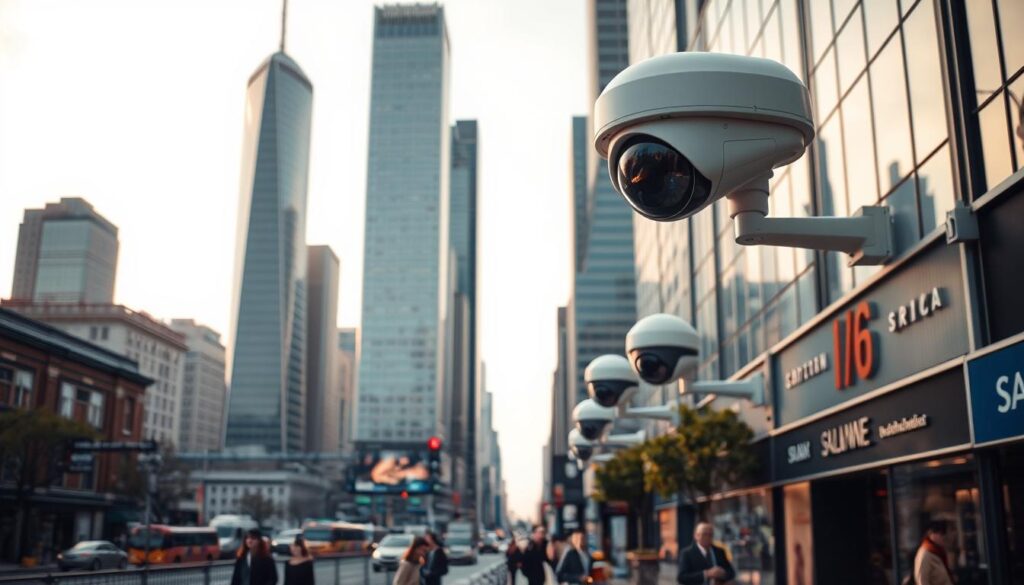 crime prevention with security cameras