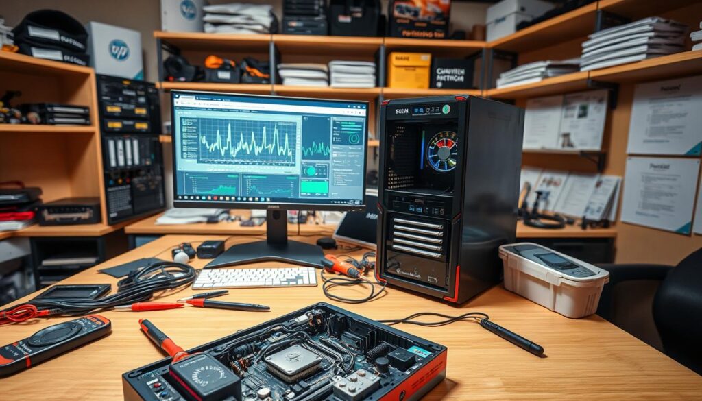 hardware and software diagnostics