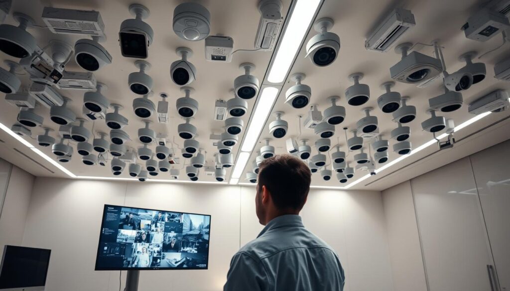 strategic camera placement