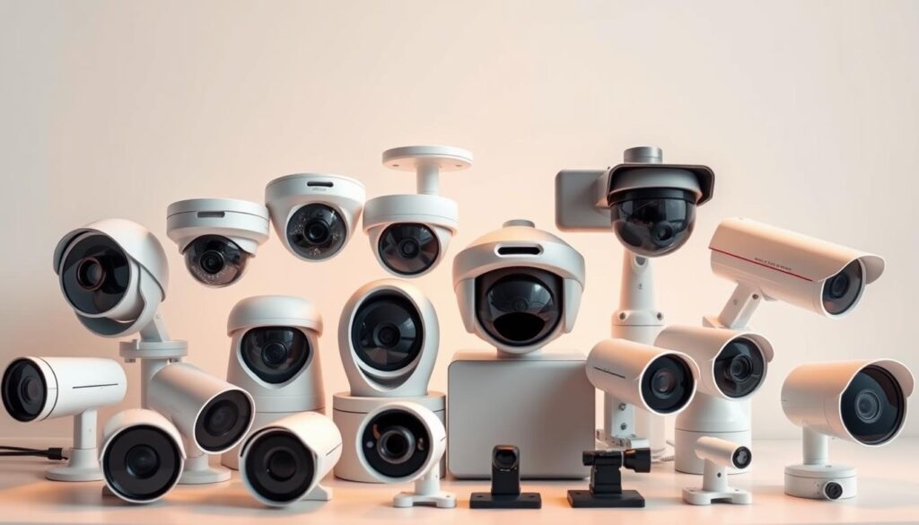 types of security camera systems