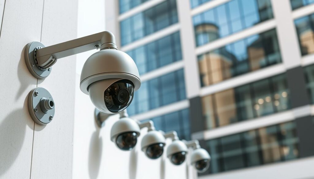 commercial security camera installation