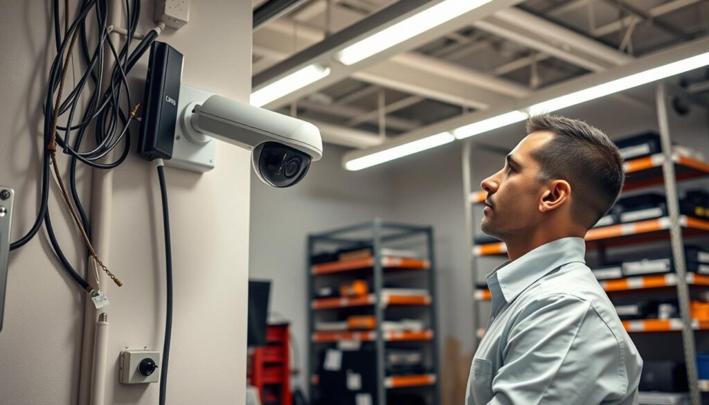 professional security system installation