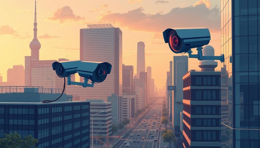 professional surveillance camera installation