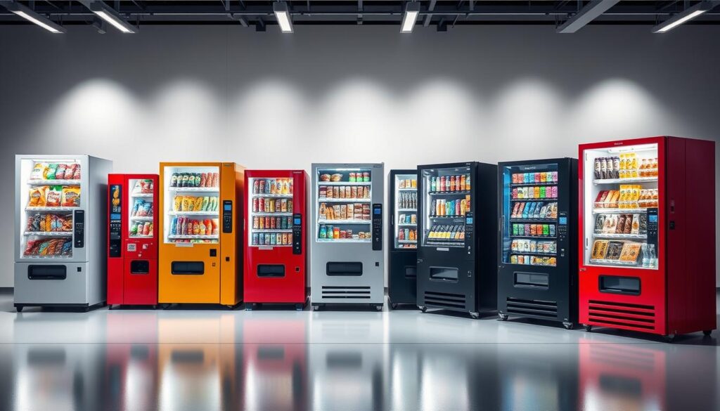 diverse vending equipment options