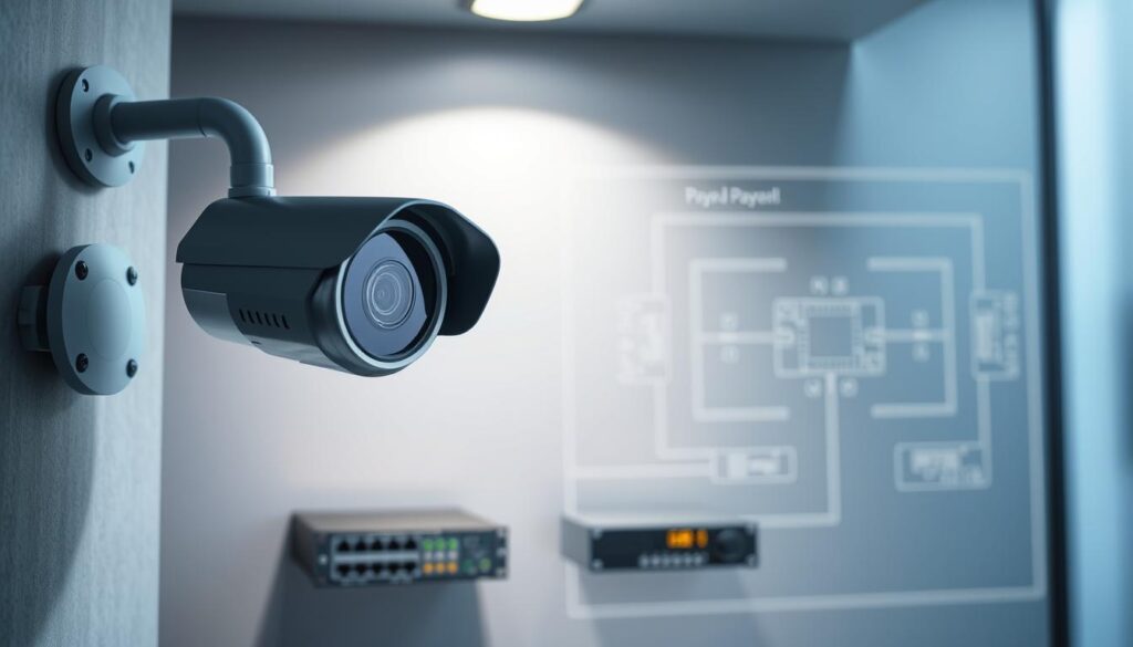 security camera system layout