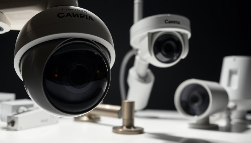 types of security cameras