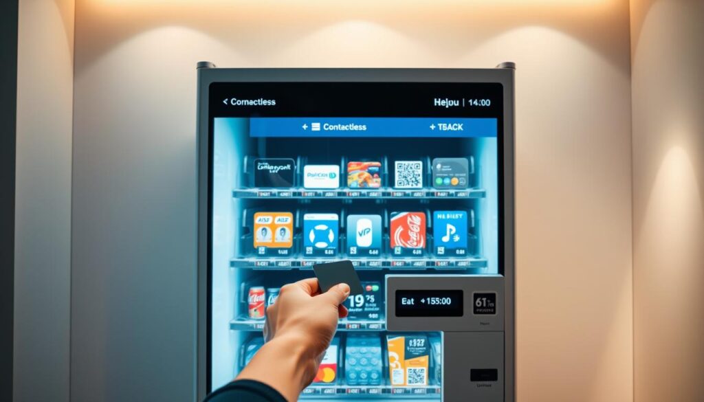 cashless payment vending