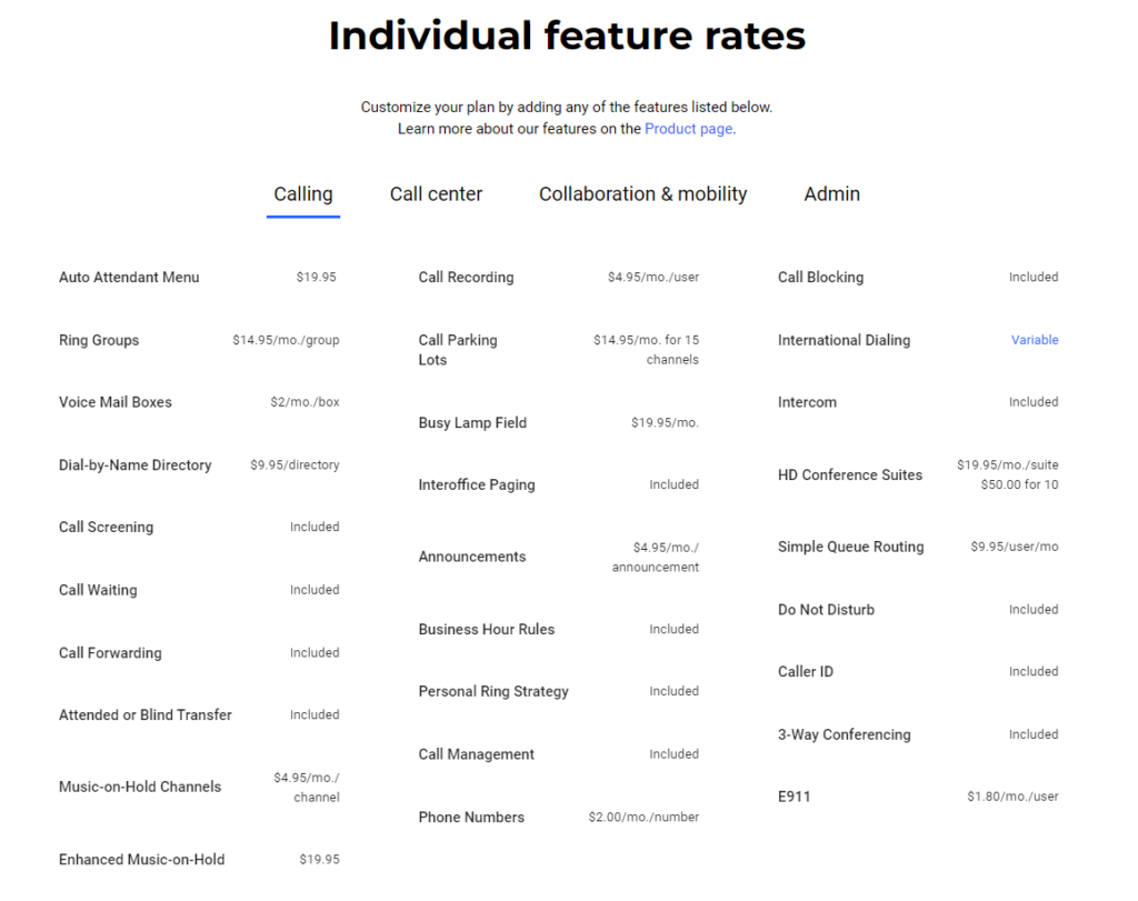 a screenshot of a phone call center