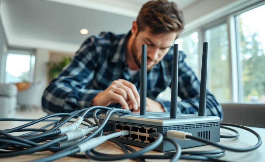 wireless network installation