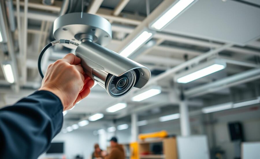 professional security camera installation