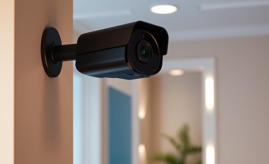 home security camera setup