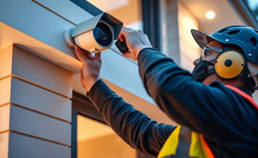 professional security installation